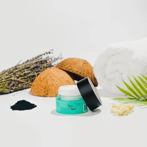 PiperWai Natural Deodorant Cream - Long-lasting Odor Protection, Aluminum Free, Refillable - 50g