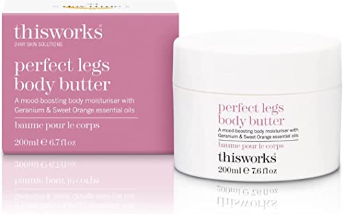 THISWORKS Body Butter - Nourishes Skin Microbiome, Hydrating Shea & Essential Oils - 200ml
