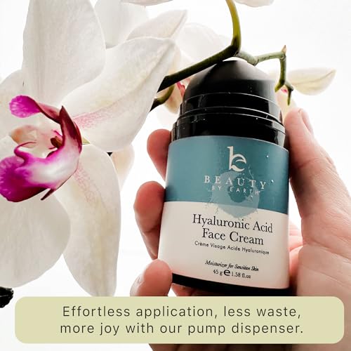 Hyaluronic Acid Face Moisturizer - Deep Hydration, Anti-Aging, Organic Ingredients - 4oz