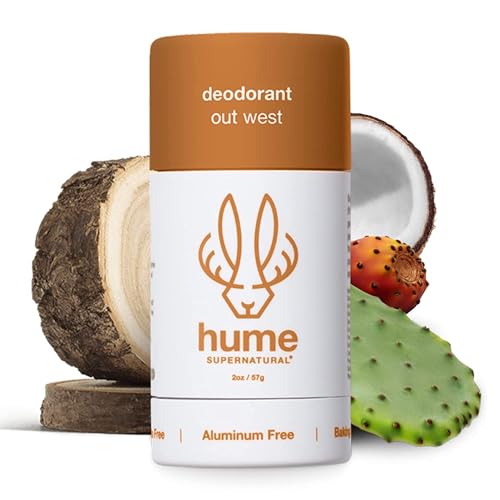 Hume Supernatural Deodorant - Probiotic, Aluminum Free, Odor & Stain Protection - 1-Pack