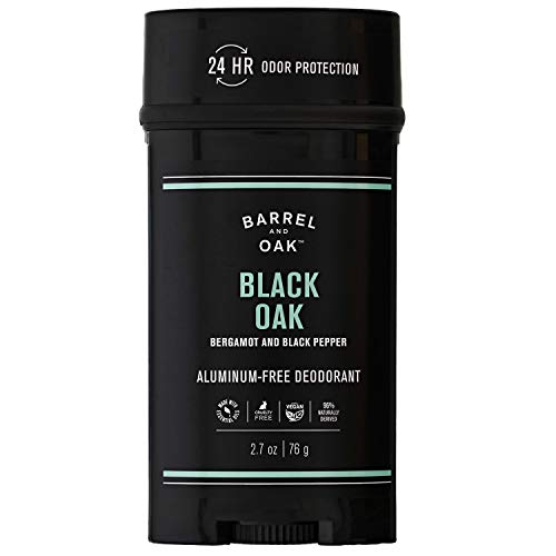 Barrel and Oak Deodorant - 24-Hour Odor Control, Essential Oil Scent, Gentle on Skin - 2.7oz
