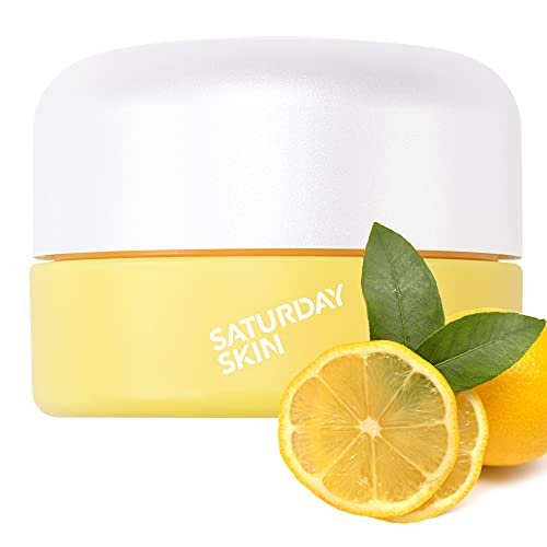 Saturday Skin Yuzu Eye Balm - Brightens, Reduces Puffiness, Hydrates - 15ml with Peptides