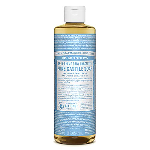 Dr. Bronner's Baby Shampoo & Body Wash - Gentle Formula, Certified Organic - 16 fl oz