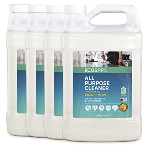 Earth Friendly All Purpose Cleaner - Orange Oil Formula, Biodegradable, pH-Balanced - 1 Gallon