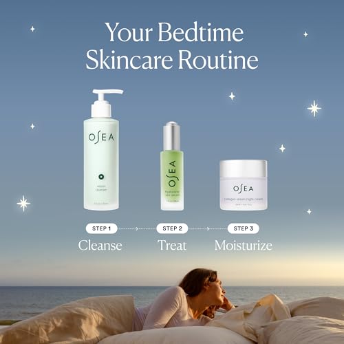 OSEA Dream Night Cream - Hydrating Anti-Aging Formula with Algae Bio Retinol, 1.7oz