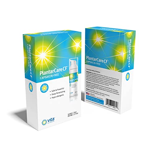 Vita Sciences Foot Cream - Fast-Acting Relief for Plantar Discomfort, Natural Ingredients - 4oz