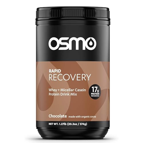 Osmo Rapid Recovery Post-Workout Supplement - Muscle Repair, All Natural - Chocolate, 14 Servings