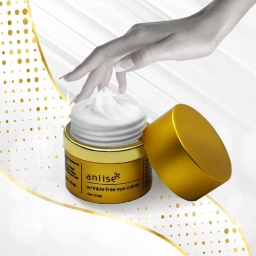 Aniise Eye Cream - Reduces Dark Circles & Puffiness, Nourishing Ingredients - 0.5 oz
