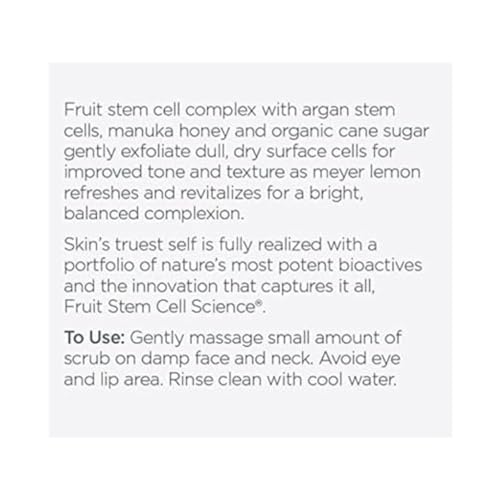 Andalou Naturals Lemon Sugar Facial Scrub - Gently Exfoliates & Purifies Skin - 1.7 oz