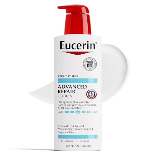 Eucerin Advanced Repair Body Lotion - 48-Hour Moisture, Ceramide-3, Unscented - 16.9 Fl Oz