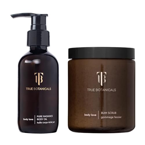 True Botanicals Body & Hair Mist - Nourishing Moisture, Hypoallergenic - 3.9 fl oz & 8 oz Bundle