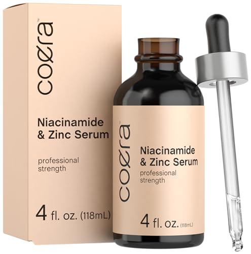 Coera Niacinamide Face Serum - Hydrating, Vegetarian Formula, Lab Tested - 4 fl oz