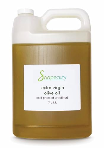 Soapeauty Extra Virgin Olive Oil - Nourishing Moisturizer for Skin & Hair, 100% Pure - 7 lb