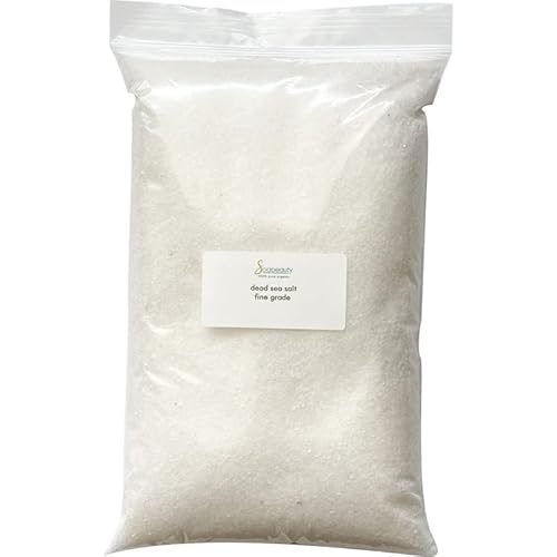 Soapeauty Dead Sea Salt Bath Soak - Natural Skin Smoother, Detoxifying Minerals - 32oz