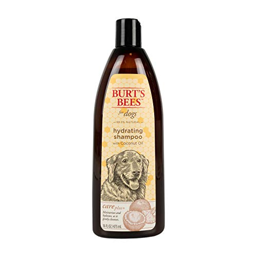 Burt's Bees for Pets Dog Shampoo - Hydrating Coconut Oil, Natural Ingredients - 16 Fl Oz