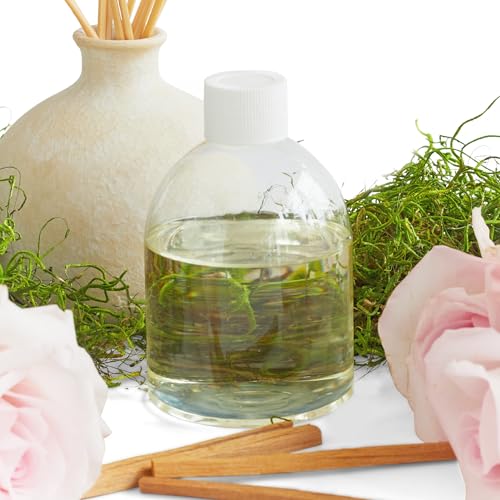 BLUEME Aromatherapy Diffuser & Refill - Tranquil Oakmoss & Sandalwood, Handmade Ceramic - 5.92oz