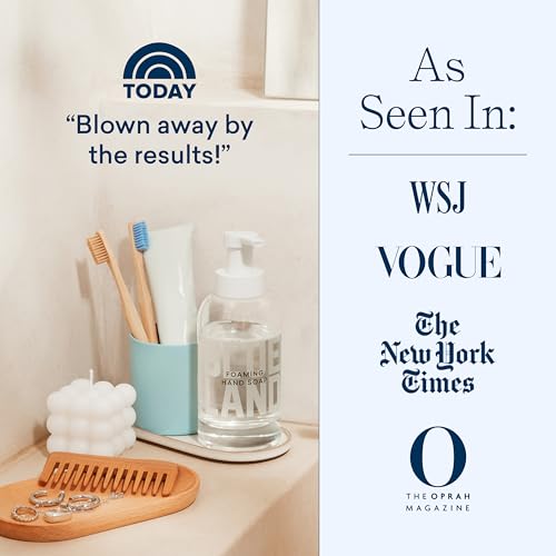 BLUELAND Foaming Hand Soap Tablets - Plant-Based, Hypoallergenic, 10-Pack, Pacific Mist Scent