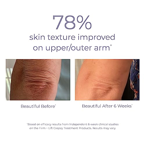 Derma E Body Cream - Restorative Moisturizer for Dry Crepey Skin, Firming & Hydrating - 6 Oz