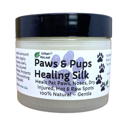 Urban ReLeaf Paw Balm - Heals & Protects Dry, Injured Skin with Natural Shea Butter - 2oz