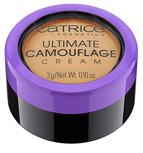 Catrice Ultimate Camouflage Cream - Full Coverage, Long Lasting, Vegan & Paraben-Free - 200 W Ochre
