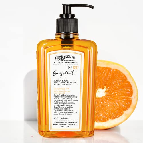 C.O. Bigelow Hand Soap - Moisturizing Grapefruit Cleanser with Aloe Vera & Pro-Vitamin B5 - 10oz
