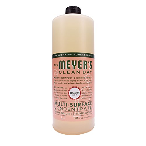 Mrs. Meyer's Multi-Surface Cleaner Concentrate - Tough on Dirt, Biodegradable, Honeysuckle - 32oz x2