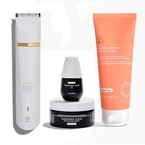 Bushbalm Tush Firming Cream & Exfoliating Bundle - Smooth Skin, Vegan & Cruelty-Free - 100ml, 236ml