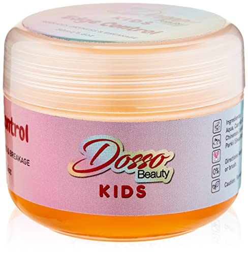 Dosso Beauty Kids Hair Care Set - Strong Hold, Nourishing Coconut Scent, Cruelty-Free - 4oz