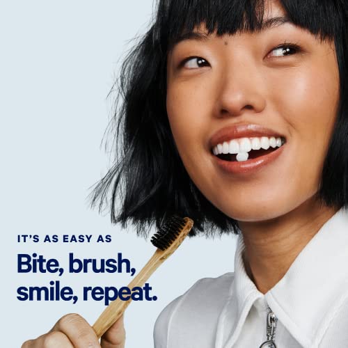 BITE Toothpaste Bits - Whitening, Remineralizing Nano-Hydroxyapatite, Mint - 124 Tablets