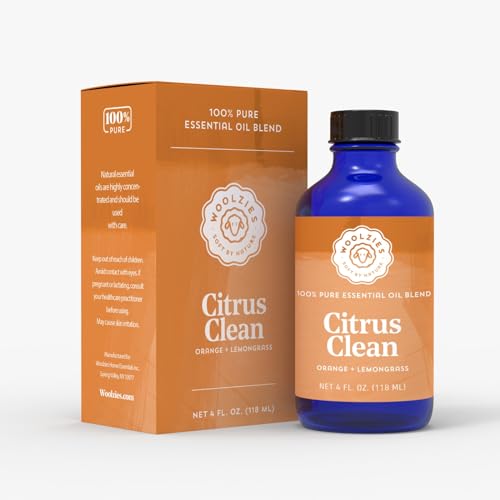 Woolzies Essential Oil Blend - Citrus Fresh Laundry Booster, Vegan & Pure - 1 Fl Oz