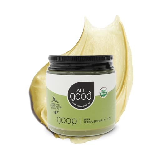 All Good Goop Hand Cream - Soothes & Hydrates Dry Skin, Paraben-Free, 4 oz