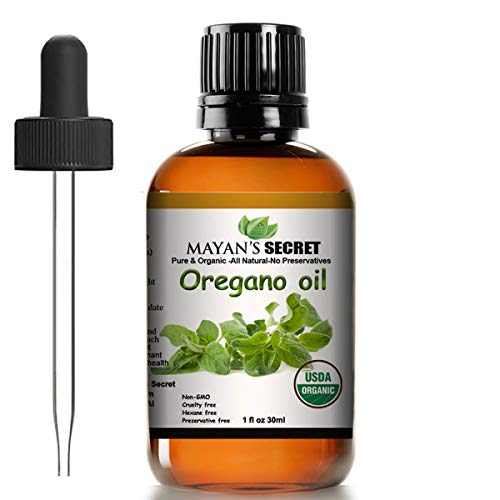 Mayan's Secret Oregano Essential Oil - 100% Pure, USDA Certified Organic, 1oz for Aromatherapy