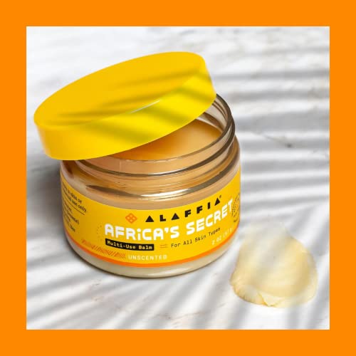 Africa's Secret Body Balm - Handcrafted Moisturizer, Unscented, 2oz