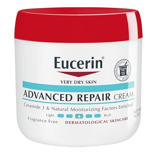 Eucerin Advanced Repair Body Cream - 48-Hour Moisture, Ceramides, Fragrance Free - 16oz