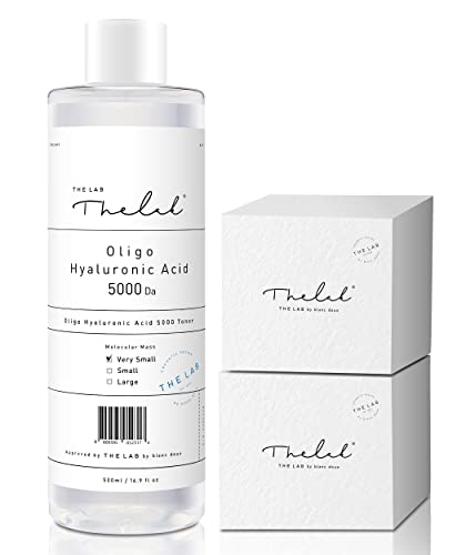 Blanc Doux Oligo Hyaluronic Acid Toner - Deep Hydration & Anti-Aging, 16.9 fl. oz. with Cotton Pads