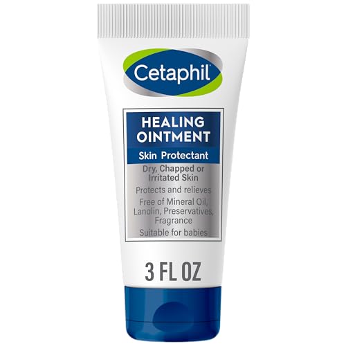 CETAPHIL Healing Salve - Heals Dry, Chapped Skin, Hypoallergenic, 48-Hour Hydration - 3 oz