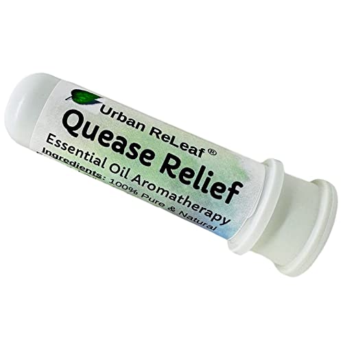 Urban ReLeaf Aromatherapy Nasal Inhaler - Nausea Relief, Pure Essential Oils - Pocket Size