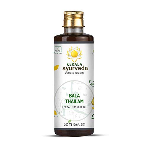 Kerala Ayurveda Bala Thailam - Rejuvenative Massage Oil, Tones Muscles & Balances Vata - 6.8 Fl Oz