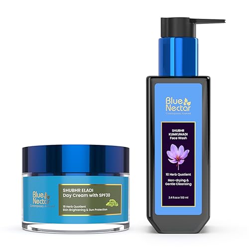 Blue Nectar Moisturizer with SPF 30 - Radiance Boosting, Natural Ingredients - 1.7oz