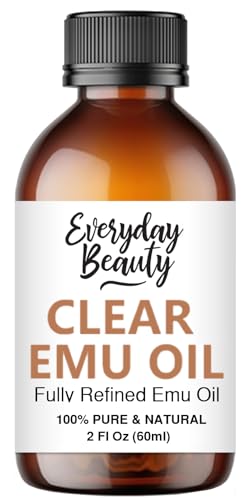 Ultra Clear Emu Oil - Deep Hydration for Skin & Hair, Nourishing Fatty Acids - 2 Fl Oz