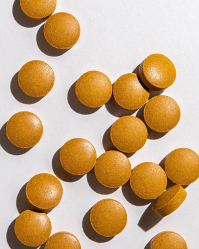 Ora Organic Turmeric Supplement - Joint & Heart Support, No Fillers - 90 Vegan Tablets