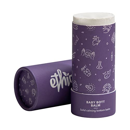 Ethique Baby Bott Balm - Soothing Diaper Rash Relief, Natural Ingredients - 3.53 oz Tube