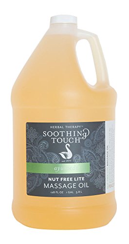 Soothing Touch Body Oil - Moisture Retention, Nut Free, Unscented - 1 Gallon