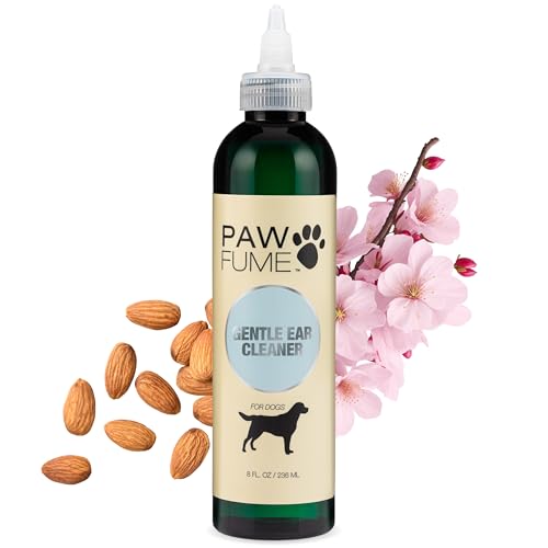 Pawfume Dog Ear Cleaner - Alleviates Itching, Hypoallergenic Ingredients - 4oz Solution