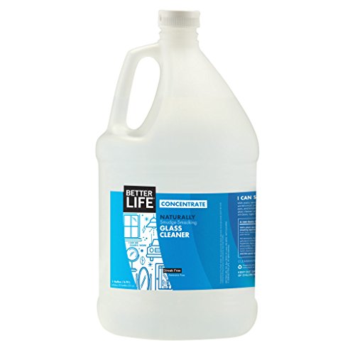 Better Life Concentrate Glass Cleaner - Streak-Free Shine, Safe for Kids & Pets - 16oz