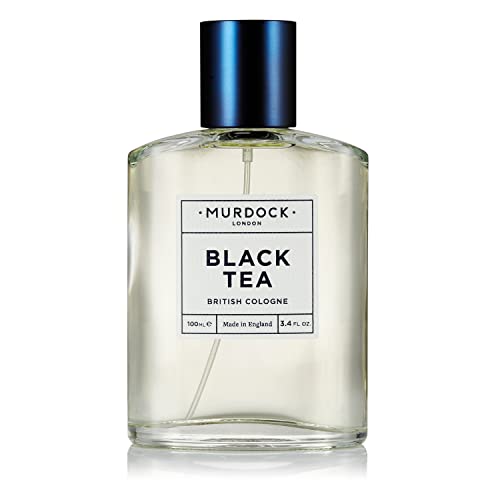 Murdock London Black Tea Cologne - Subtle, Spicy Aroma, Clean Label Formula - 3.4 oz