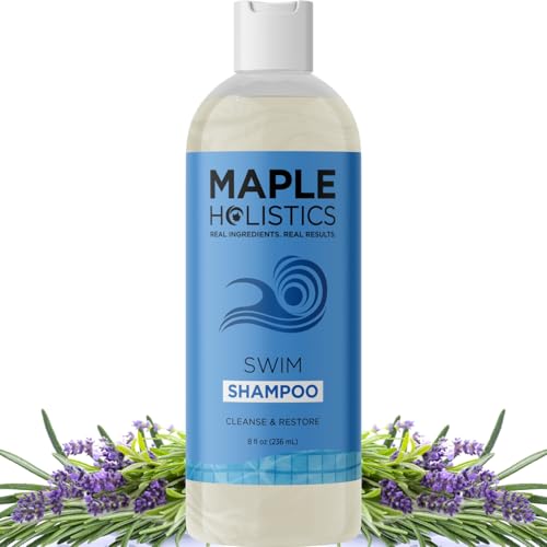 Maple Holistics Kids Shampoo & Body Wash - Chlorine Removal, Tea Tree & Rosemary - 8oz