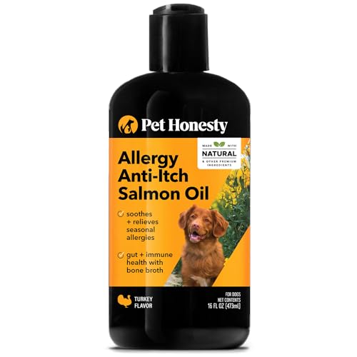 Pet Honesty Dog Supplement - Allergy Relief, Supports Skin & Gut Health - 16oz
