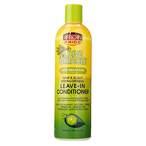 African Pride Leave-in Conditioner - Repairs Dry Hair, Moisturizing, 12oz