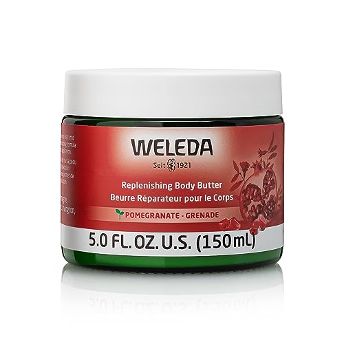 Weleda Body Butter - Antioxidant-Rich Moisturizer with Pomegranate, 5oz for Radiant Skin